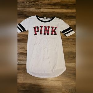 pink night dress or long shirt
